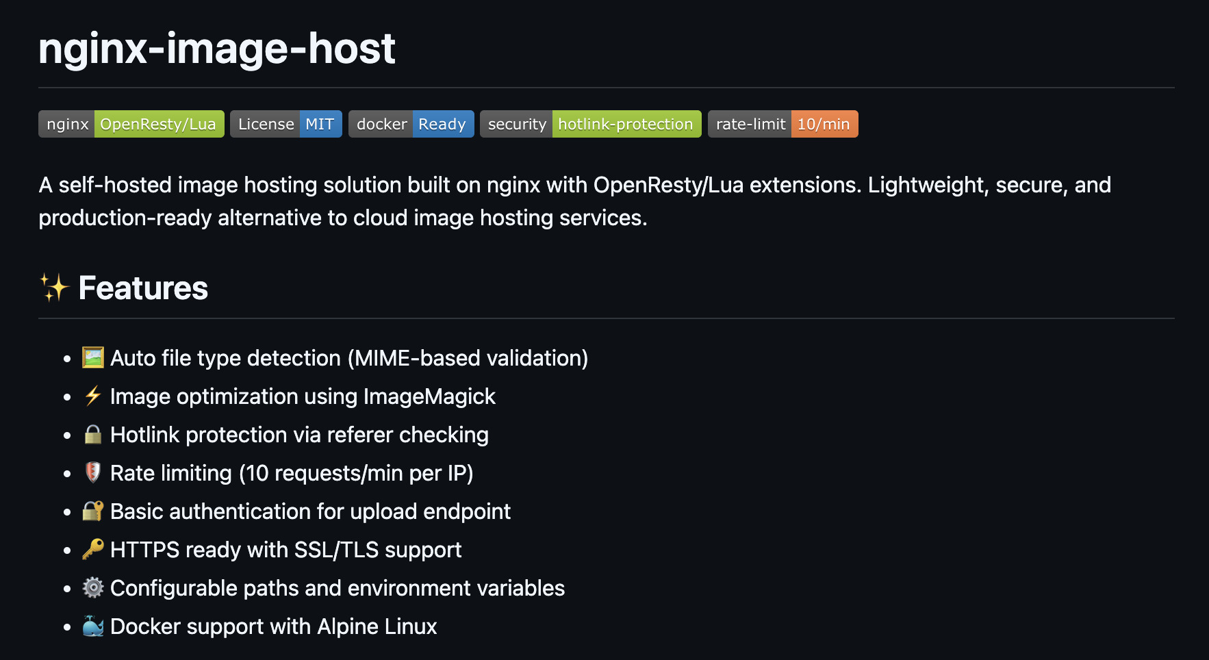 使用 Nginx 搭建个人图床,让链接永远有效!